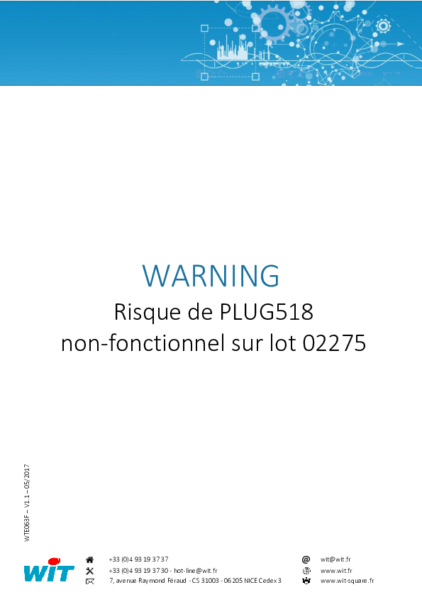 EASY_WRN063_RisquePLUG518nonFonctionnelLot02275_v1.1_FR.pdf
