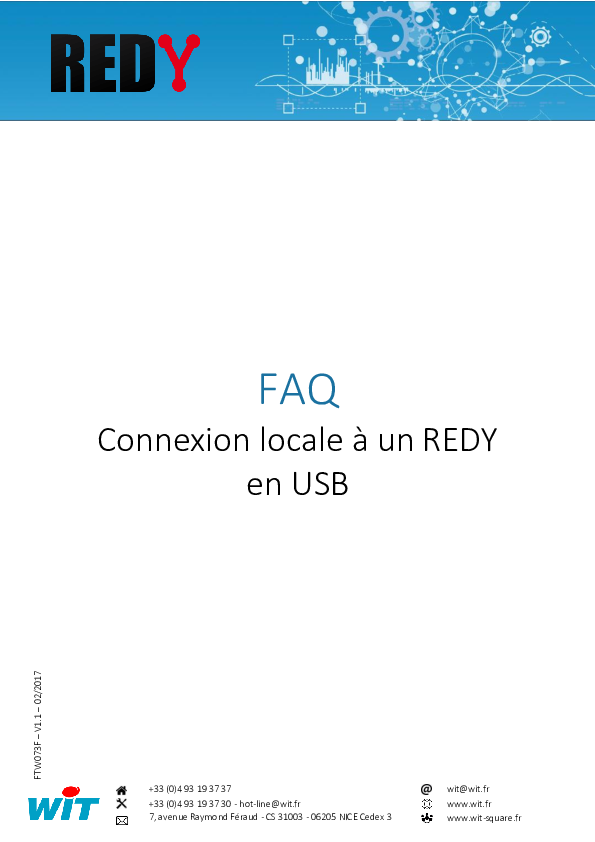 REDY_FAQ073_ConnexionLocaleREDYUSB_v1.1_FR.pdf
