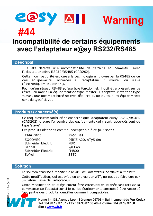 EASY_WRN044_IncompatibiliteRS232RS485_v1.2_FR.pdf