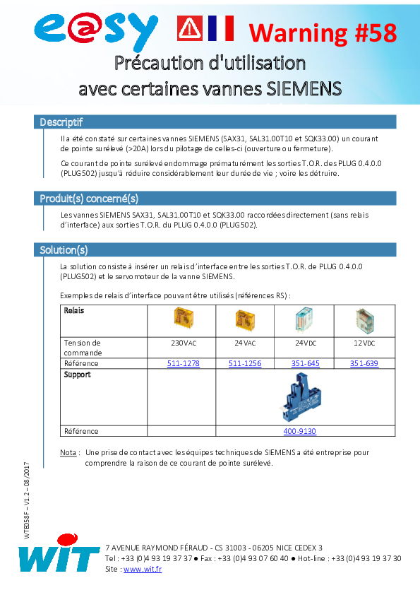 EASY_WRN058_PrecautionUtilisationVannesSIEMENS_v1.2_FR.pdf