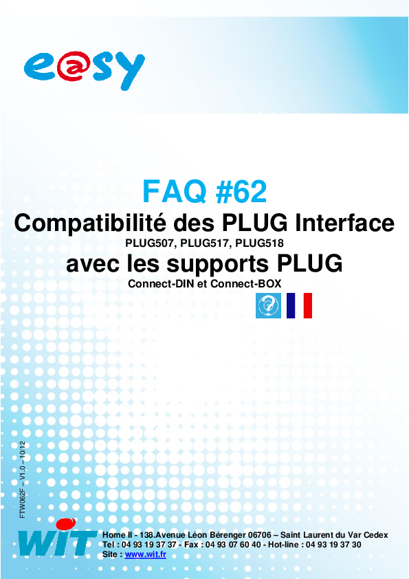 EASY_FAQ062_Compatibilite-des-PLUG-Interface-avec-les-supports-PLUG_v1.0_FR.pdf