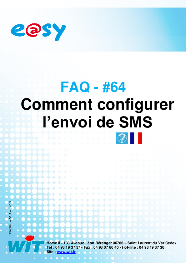 EASY_FAQ064_ConfigurerEnvoiSMS_v1.1_FR.pdf